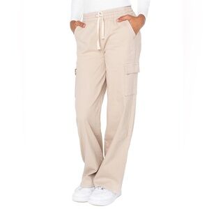 Regeneration by Celebrity Pink Relaxed Cargo Pants Brazilian Sand Juniors Sz 9